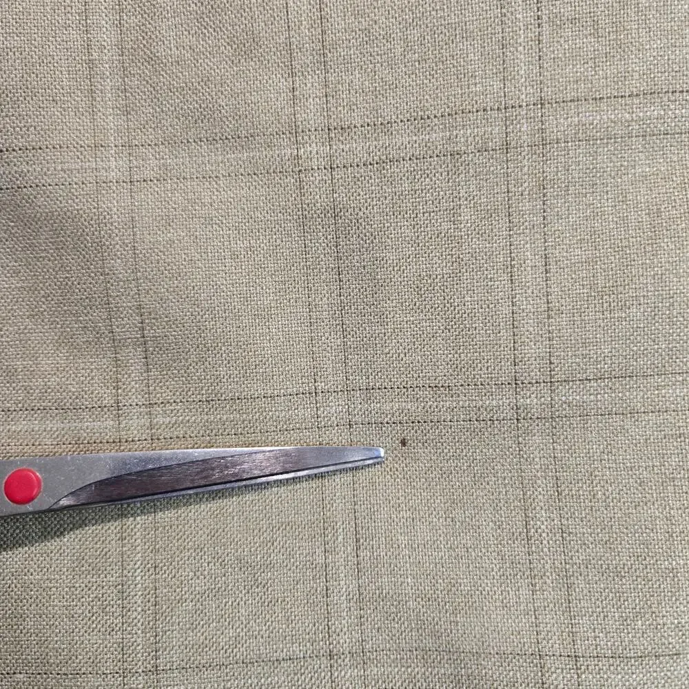 Joseph & Feiss Silk Wool Blend Beige Windowpane Blazer Sports Coat Size 41R